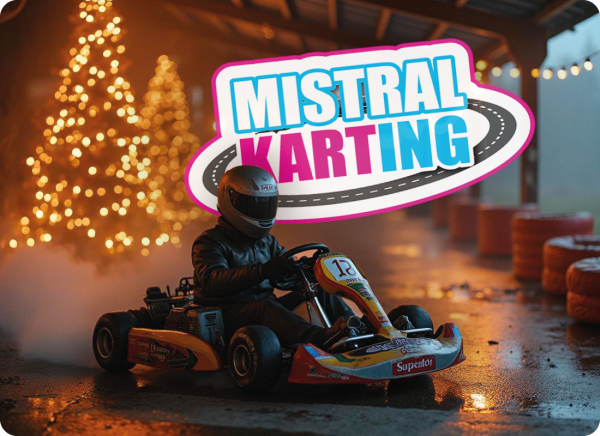 Bon cadeau Noël Mistral-kart Montélimar